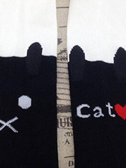 New Fashion Cute Baby Girl Stockings Cat Print Child Kids Tights Pantyhose Stocking Leggings