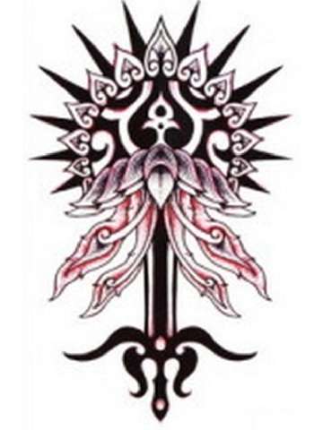 Fashion Simulation Totem Flower Waterproof Tattoo Stickers  Decals Temporary Tattoo