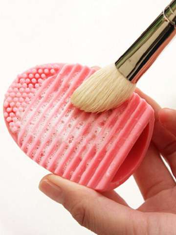 Make Up Cosmetic Beauty Cleaning Brushes Silicone Egg Brush Beauty Tools