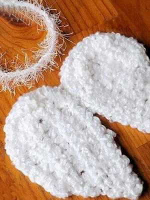 Newborn Photography Props Lovely Little Angel Wing Pure Manual Wool Knitting Products Kids Costume