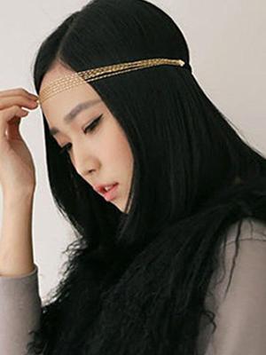 Women's Fashion New Tassel Chain Headband Headwear Hair Accessories