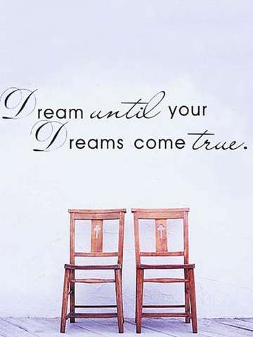 Dream Motto DIY Removable Art Vinyl Quote Wall Sticker Decal Mural Home Decoration Stickers