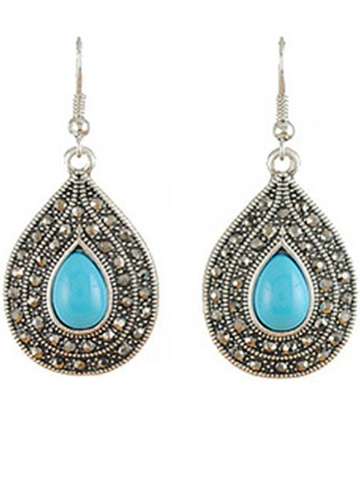 Vintage Earring Jewelry Antique Plated Style Earrings Jewelry