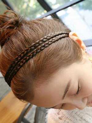 Delicate Newest Fashion Women  Pro Salon Nature Handmade  Ponytail Headband