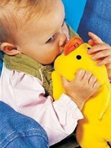 Cartoon Baby's Anti-drop Scald-proof kids Baby Bottle Cover With Scale Line