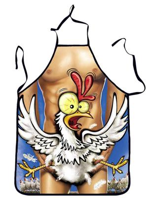 Sexy Chick Body Printing Theme Apron Creative Cooking Aprons Costume Gifts