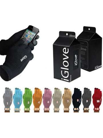 Winter Women's Fashion Hot Sale Warm Knit Gloves Warmer Full Finger Gloves Mittens 5 colors