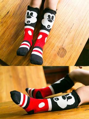 Children's Cute Cartoon 100% Cotton Socks Breathable Floor Socks Long Section Casual Socks