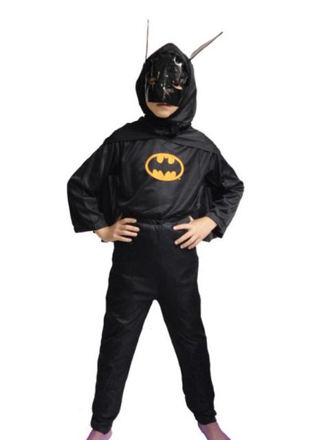 Halloween Cosplay Kids Costumes Children Show Clothing Batman Suit Game Props Child Garment