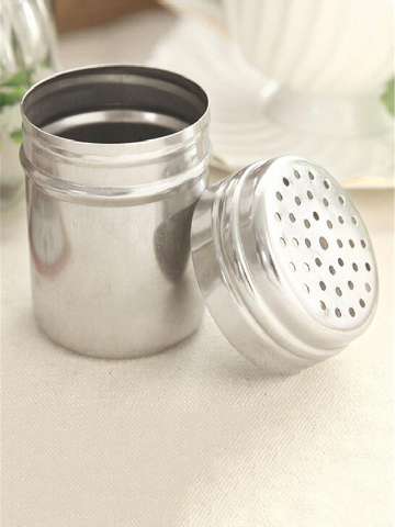 Spice Sugar Salt Pepper Herb Storage Bottle Stainless Steel Shaker Jar Spice Jar