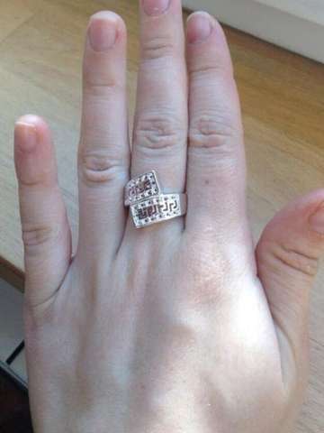 Hot Popular 925 Sterling Silver Fine Ring Fashion Big Rings Exaggerated Pure Hollow Unique Engagement Finger Ring