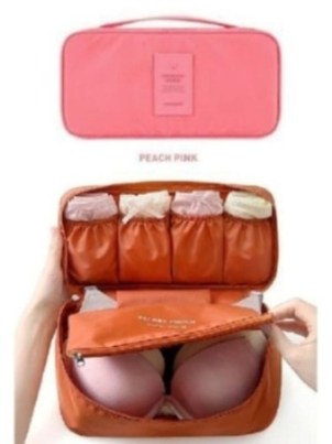 Travel Cosmetic Make Up Toiletry Holder Beauty Wash Organizer Storage Purse Bag Monopoly Pouch Underwear Bag