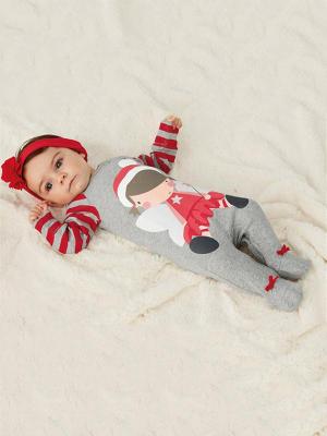 Christmas Girl Hot Baby Rompers Santa Claus Clothes Children Romper For Newborn Girls