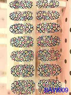 Women's Fashion 3D DIY Sticker Nail Art Decals Nails Wraps  Nail Tools Manicure