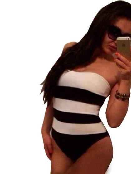 Women New Fashion Sexy Bandeau Crop Top Bottoming Culottes Jumpsuit Bustier