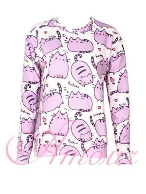 Fashion Women's 2PCS 3D Print  Totoro Sweatshirt Set /w Pants Leggings Lot