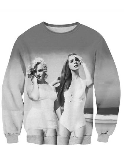 New Unisex Mock_up Theme Hipster Long Sleeves Sweatshirt Crew Neck Sweatshirts & Hoodies