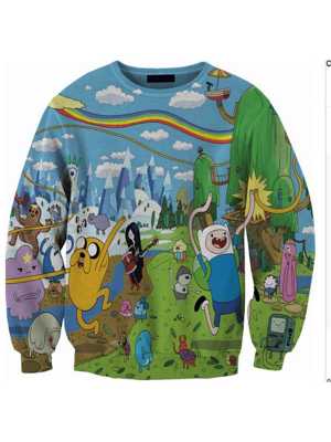 Autumn Harajuku ladies Print Cute Sweatshirt Hoody Spring Pullover Sweatshirts & Hoodies