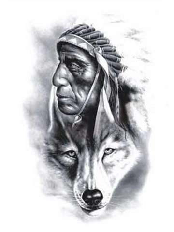 Native Fashion Art Waterproof Removable Arm Tattoo Stickers Decals Original Temporary Tattoo Body Art