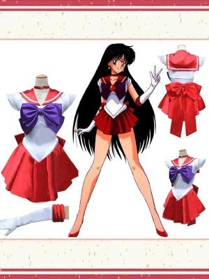 Sailor Moon Mercury Costume Cosplay Uniform Fancy Party Dress