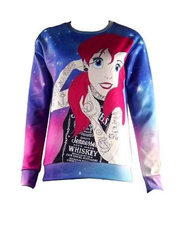 Fashion Women Spring Autumn 3D Print Sweatshirts Hoodies Coat Sweatshirts & Hoodies