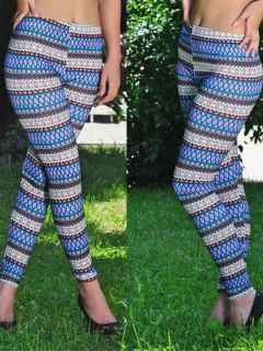 Fashion Women Sexy aztec print Skinny Slim Fit Stretch Legging Pants