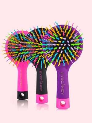 Massage Combs Color Rainbow Volume Waved Combs Hair Brushes Anti-tangle