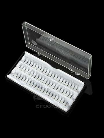 Individual Black False Eyelash Cluster Extension Set 10mm False Eye Lash