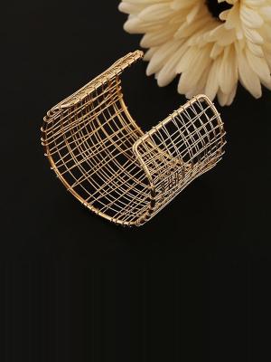 Wire Bracelet Exaggerating Jewelry Punk Style Hammered Bunch Cuff Bracelet Bangle