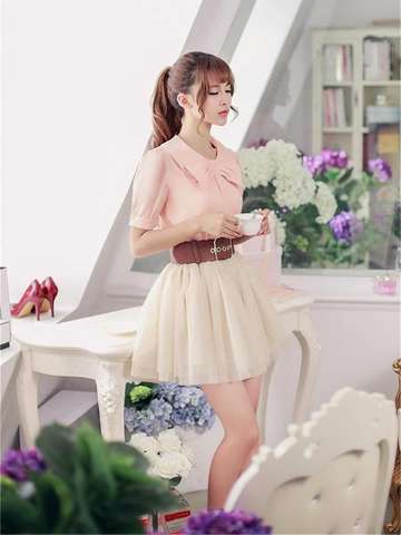 Wide Wave Edge Metal Buckle Wild Retro Female Models PU Belt