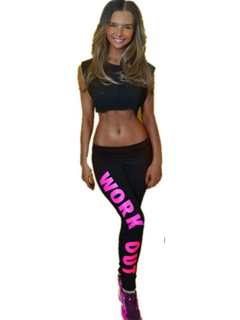 HOT Womens Fashion Guns Print Low Skinny Bandage Stretch Leggings Pants Tights