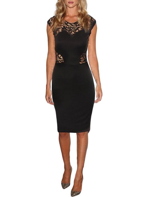 Ladies Celebrity Sexy Cocktail Party Formal Wear to Work Pencil Bodycon Dresses