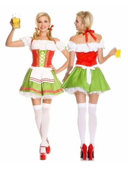XMAS GIFT County Beer Girl Oktoberfest Darling Costume Fancy Party Dress Halloween