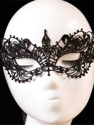Sexy Black Lace Floral Eye Mask Costume Venetian Masquerade Fancy Party Dress Accessories Costume Accessories
