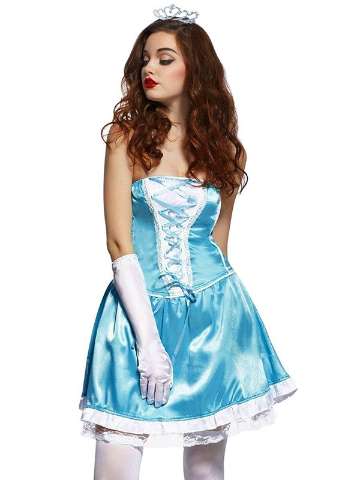 Women's Elegant Fairy Tales Costumes Sleeping Beauty Princess Costume Sexy Dress Set For Halloween Party