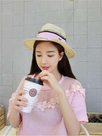 New women holiday beach hat summer sun hat straw hat