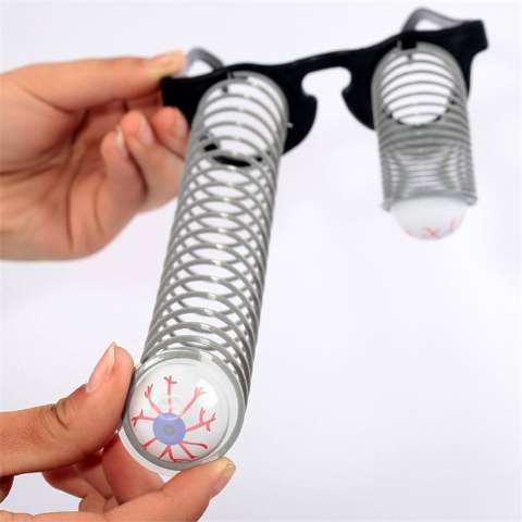 Halloween Tricky Gift Dropping Eyeballs Toy Costume Accessories Glasses Play a Trick for April Fools Day