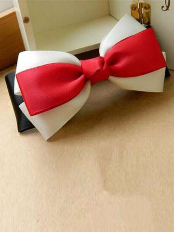 Fashion Handmade British Navy Style Cute Bow Hairpin Hair Accessories