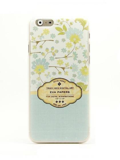 Cute Korean For Apple iPhone 6 Case Floral Print Slim Hard Cover Phone Cases