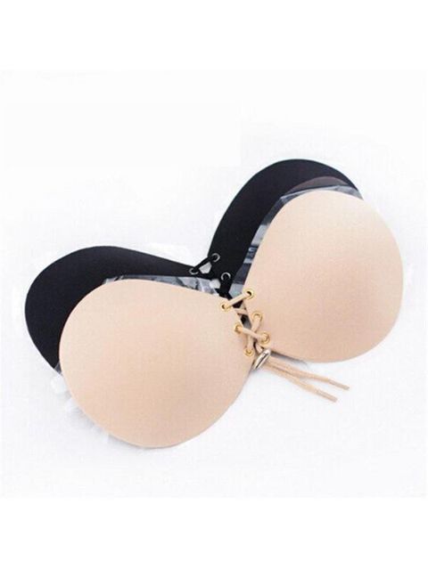 Women Sexy Lingerie Seamless Perfect Push Up Strapless Front Closure Bras Invisible Top Lady(4 Size )
