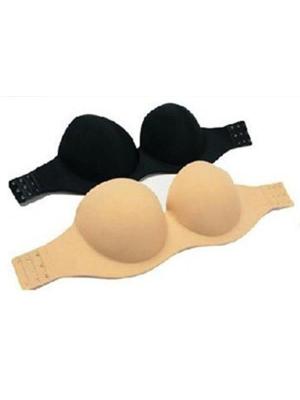 Women Sexy Lingerie Seamless Perfect Push Up Strapless Bras Invisible Top (4 Size )