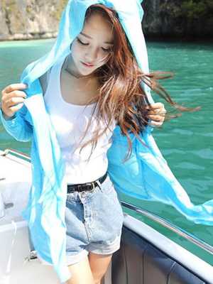 Women's Candy Color Breathable Sun Protection Long Sleeve Thin Casual Anti UV Loose Top Cover Ups