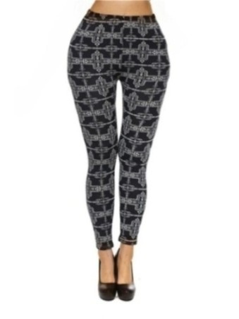 Women's Fashion Milk Silk Pant Summer Tight Legging Floral Print Pencil Pants
