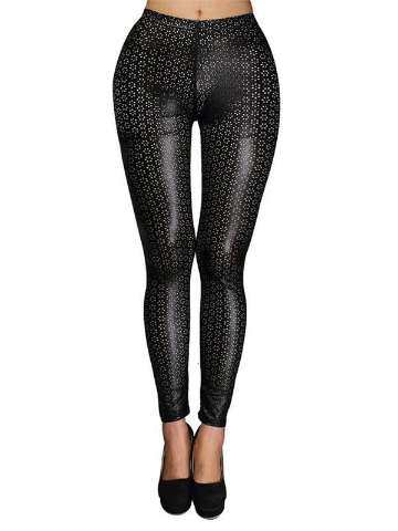 Women's Plum flower Print Tie Dye Graphic Stretchy Tights Leggings Pants