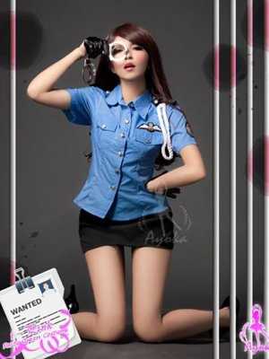 Adult Halloween Costume Policewoman Officer Cosplay Costumes Uniform Fancy Dress