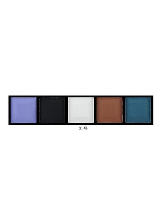 5 pics Splashing Pearl Eyeshadow (Eye Shadow) Cosmetics Makeup Palette