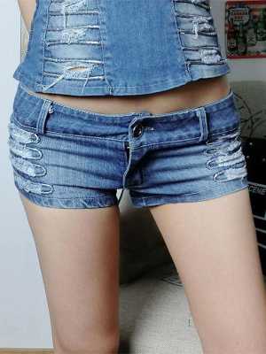 Women's Fashion Slim Fit sexy nightclub hipster thin jeans Summer shorts