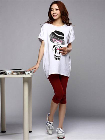 Thick Heavy & Warm Maternity Cotton Leggings Ankle Length PREGNANCY_TQ