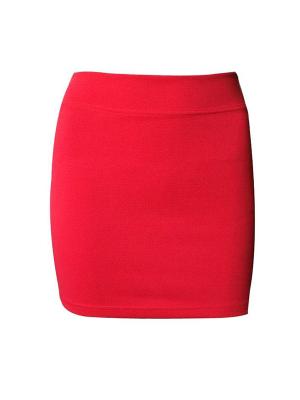 Lady's Celeb Retro Pencil Mini Skirt Bodycon Stretch Short Sexy 6Colors O/S