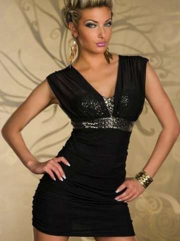 Sexy Lady Low Cut Sequin Tulle Backless Ruched Mini Dress Clubwear Cocktail Paty